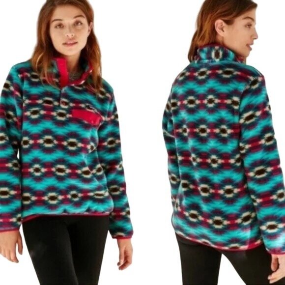 Patagonia Jackets & Blazers - Patagonia Synchilla Snap-T Fleece Pullover Wild Desert Beryl Green
